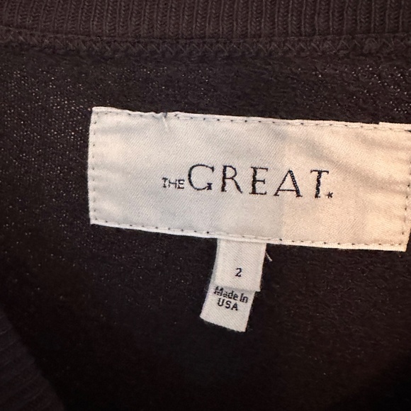 The Great.  Ruffle Sweatshirt - Size 2 - Picture 5 of 7